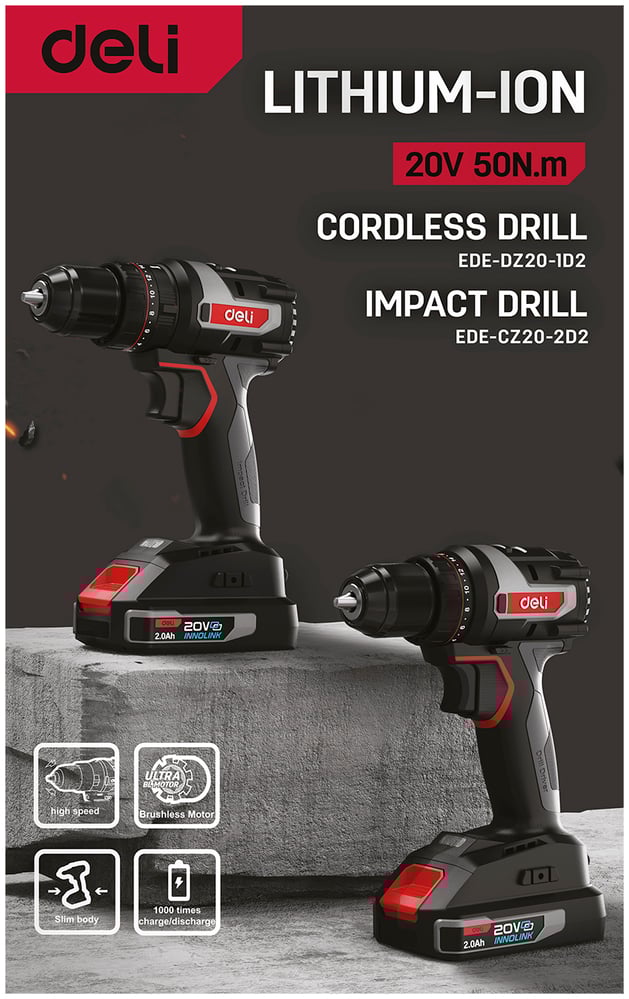 Deli-Tools-akkuruuvinväännin